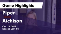 Piper  vs Atchison  Game Highlights - Oct. 10, 2022