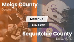 Matchup: Meigs County vs. Sequatchie County  2017
