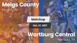 Matchup: Meigs County vs. Wartburg Central  2017