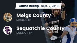 Recap: Meigs County  vs. Sequatchie County  2018
