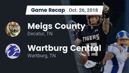 Recap: Meigs County  vs. Wartburg Central  2018