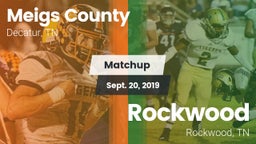 Matchup: Meigs County vs. Rockwood  2019