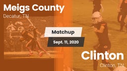 Matchup: Meigs County vs. Clinton  2020