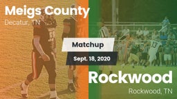 Matchup: Meigs County vs. Rockwood  2020