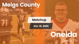 Matchup: Meigs County vs. Oneida  2020