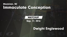 Matchup: Immaculate Conceptio vs. Dwight Englewood 2016