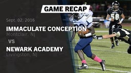 Recap: Immaculate Conception  vs. Newark Academy  2016