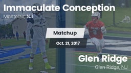 Matchup: Immaculate Conceptio vs. Glen Ridge  2017