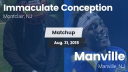 Matchup: Immaculate Conceptio vs. Manville  2018