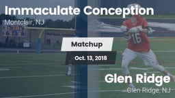 Matchup: Immaculate Conceptio vs. Glen Ridge  2018