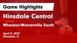 Hinsdale Central  vs Wheaton-Warrenville South  Game Highlights - April 8, 2023