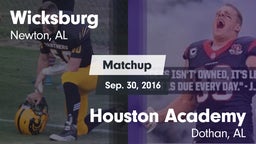 Matchup: Wicksburg vs. Houston Academy  2016