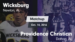 Matchup: Wicksburg vs. Providence Christian  2016