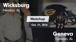 Matchup: Wicksburg vs. Geneva  2016