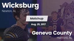 Matchup: Wicksburg vs. Geneva County  2017