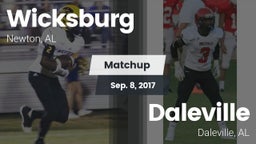 Matchup: Wicksburg vs. Daleville  2017
