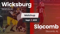 Matchup: Wicksburg vs. Slocomb  2018