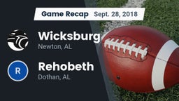 Recap: Wicksburg  vs. Rehobeth  2018