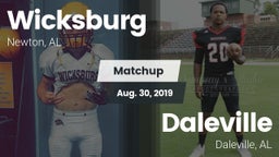 Matchup: Wicksburg vs. Daleville  2019