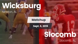 Matchup: Wicksburg vs. Slocomb  2019