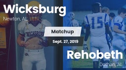 Matchup: Wicksburg vs. Rehobeth  2019