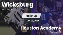 Matchup: Wicksburg vs. Houston Academy  2020