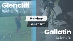 Matchup: Glencliff vs. Gallatin  2017