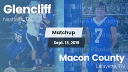 Matchup: Glencliff vs. Macon County  2019