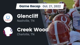 Recap: Glencliff  vs. Creek Wood  2022
