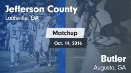 Matchup: Jefferson County vs. Butler  2016