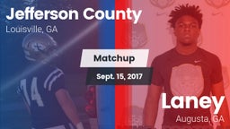 Matchup: Jefferson County vs. Laney  2017