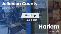 Matchup: Jefferson County vs. Harlem  2017