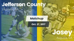 Matchup: Jefferson County vs. Josey  2017