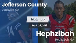 Matchup: Jefferson County vs. Hephzibah  2018