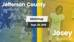 Matchup: Jefferson County vs. Josey  2019