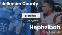 Matchup: Jefferson County vs. Hephzibah  2019