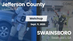 Matchup: Jefferson County vs. SWAINSBORO  2020