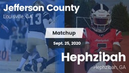 Matchup: Jefferson County vs. Hephzibah  2020