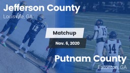 Matchup: Jefferson County vs. Putnam County  2020