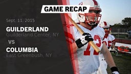 Recap: Guilderland  vs. Columbia  2015
