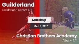 Matchup: Guilderland vs. Christian Brothers Academy  2017
