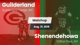 Matchup: Guilderland vs. Shenendehowa  2018