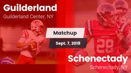 Matchup: Guilderland vs. Schenectady  2018