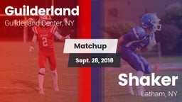 Matchup: Guilderland vs. Shaker  2018
