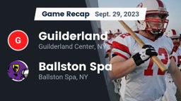 Recap: Guilderland  vs. Ballston Spa  2023