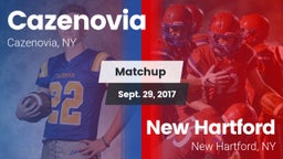 Matchup: Cazenovia vs. New Hartford  2017