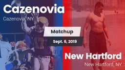 Matchup: Cazenovia vs. New Hartford  2019