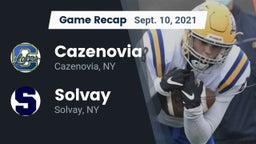 Recap: Cazenovia  vs. Solvay  2021