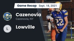 Recap: Cazenovia  vs. Lowville 2021