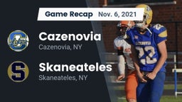 Recap: Cazenovia  vs. Skaneateles  2021